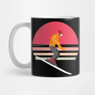 Ski Resort Fun Winter Sports Player Mug